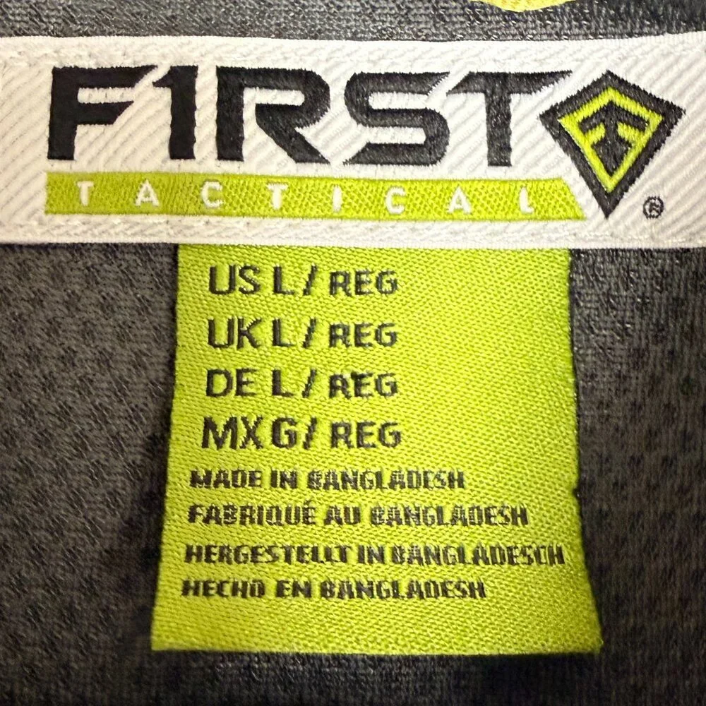 FIRST TACTICAL Men's NWOT Specialist BDU Long Sleeve Tactical‎ Shirt | Size L